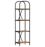 VidaXL Boekenkast Oud hout 40 x 30 x 146 cm Bewerkt hout