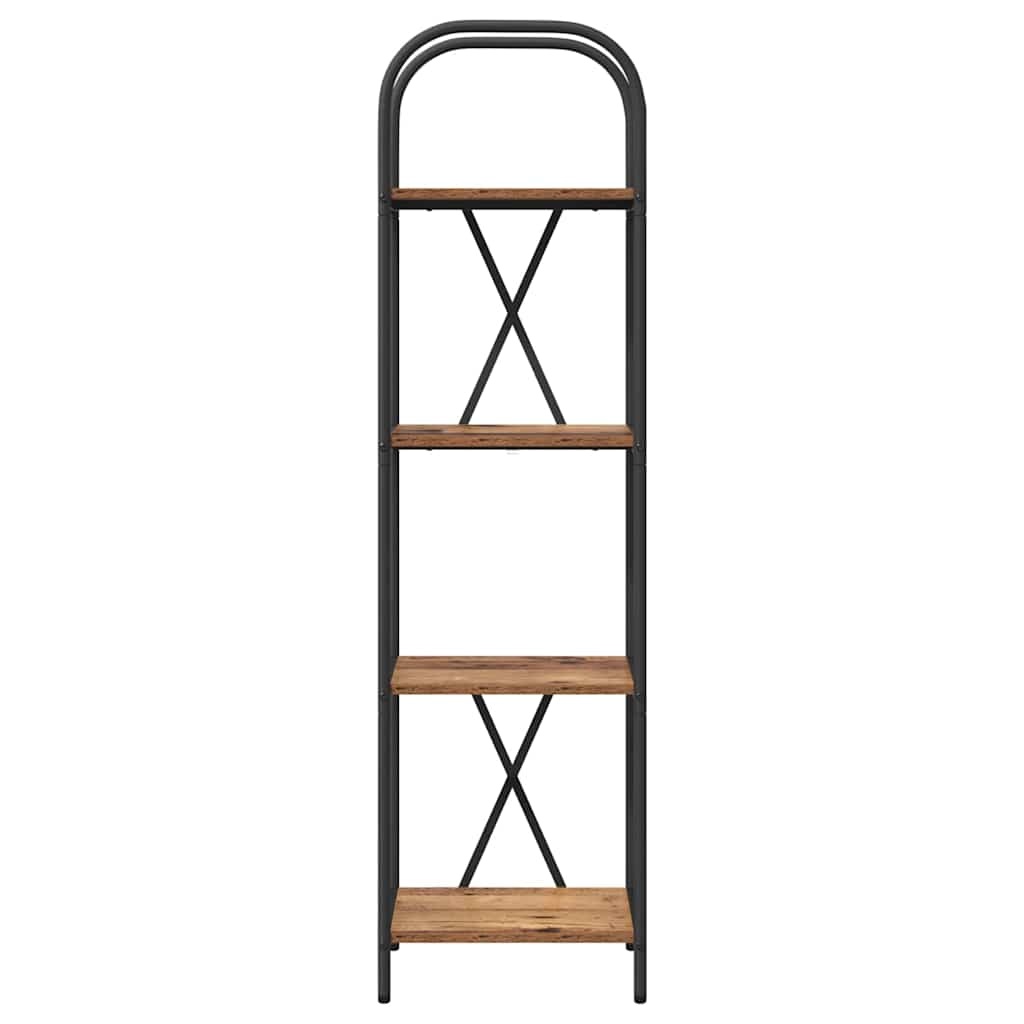 VidaXL Boekenkast Oud hout 40 x 30 x 146 cm Bewerkt hout