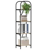 VidaXL Boekenkast Sonoma eiken 40 x 30 x 146 cm Bewerkt hout