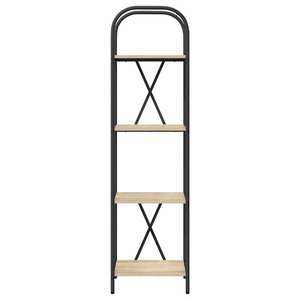 VidaXL Boekenkast Sonoma eiken 40 x 30 x 146 cm Bewerkt hout