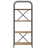 VidaXL Boekenkast artisanaal eikenkleurig 60 x 30 x 146 cm