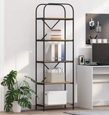 VidaXL Boekenkast artisanaal eikenkleurig 60 x 30 x 183 cm