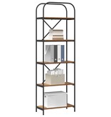 VidaXL Boekenkast Oud hout 60 x 30 x 183 cm Bewerkt hout