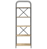 VidaXL Boekenkast Sonoma eiken 60 x 30 x 183 cm Bewerkt hout
