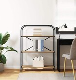 VidaXL Boekenkast artisanaal eikenkleurig 80 x 30 x 109 cm