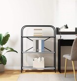 VidaXL Boekenkast Grijs sonoma 80 x 30 x 109 cm Bewerkt hout