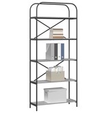 VidaXL Boekenkast Grijs sonoma 80 x 30 x 183 cm Bewerkt hout