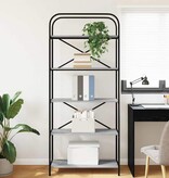 VidaXL Boekenkast Grijs sonoma 80 x 30 x 183 cm Bewerkt hout