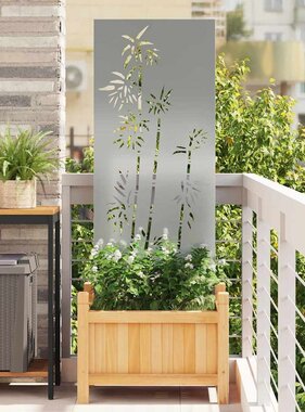 VidaXL Tuin Privacy Screen Zilver 50 x 140 cm Gegalvaniseerd staal