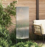 VidaXL Tuin Privacy Screen Zilver 50 x 140 cm Gegalvaniseerd staal