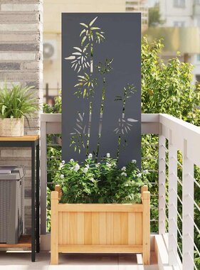 VidaXL Tuin Privacy Screen Antraciet 50 x 140 cm Koudgewalst staal