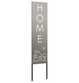 VidaXL Tuin Privacy Screen Fretwerk Roestig 32 x 140 cm Cortenstaal