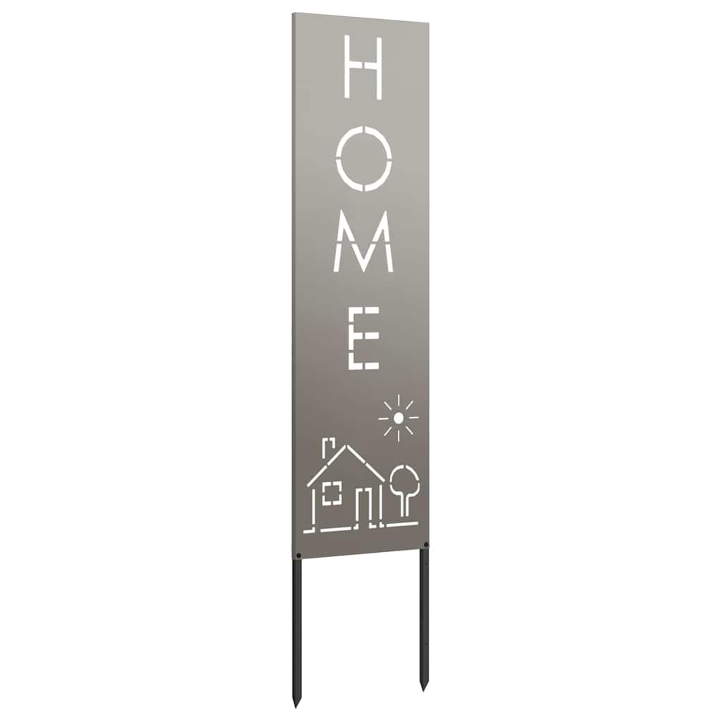 VidaXL Tuin Privacy Screen Fretwerk Roestig 32 x 140 cm Cortenstaal