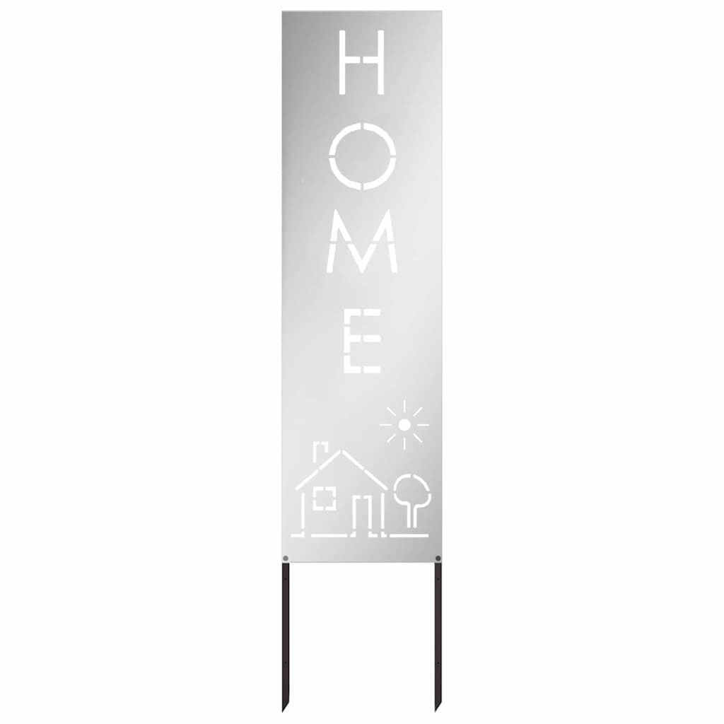 VidaXL Tuin Privacy Screen Zilver 32 x 140 cm Gegalvaniseerd staal