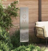 VidaXL Tuin Privacy Screen Zilver 32 x 140 cm Gegalvaniseerd staal