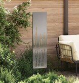 VidaXL Tuin Privacy Screen Zilver 32 x 140 cm Gegalvaniseerd staal