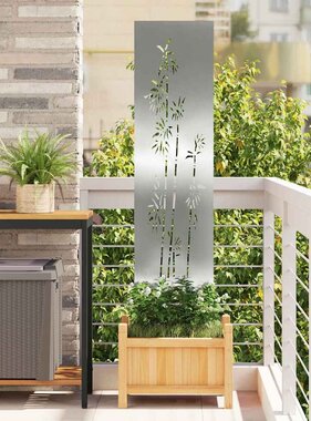 VidaXL Tuin Privacy Screen Zilver 32 x 140 cm Gegalvaniseerd staal