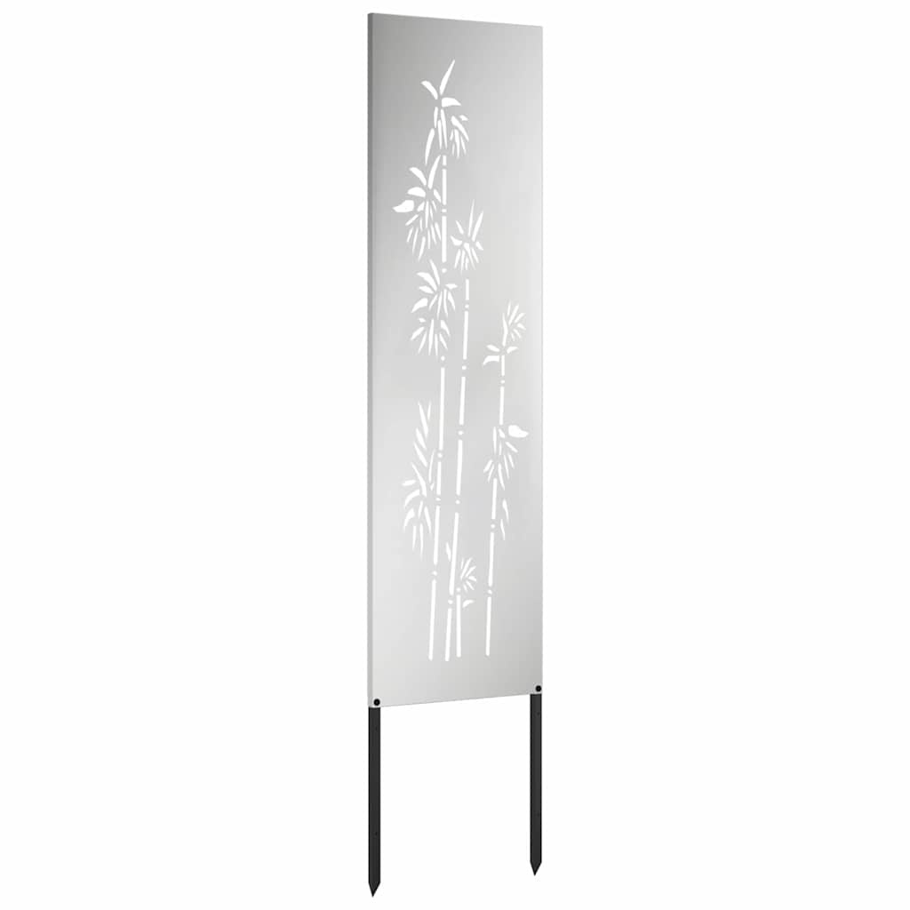 VidaXL Tuin Privacy Screen Zilver 32 x 140 cm Gegalvaniseerd staal