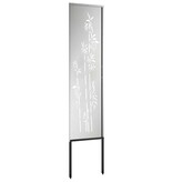 VidaXL Tuin Privacy Screen Zilver 32 x 140 cm Gegalvaniseerd staal