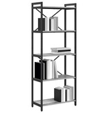 VidaXL Boekenkast Grijs sonoma 60 x 30 x 153 cm Bewerkt hout