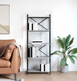 VidaXL Boekenkast Grijs sonoma 60 x 30 x 153 cm Bewerkt hout