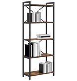 VidaXL Boekenkast Gerookt eiken 60 x 30 x 153 cm Bewerkt hout