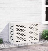 VidaXL Airconditioner hoes Wit 100 x 50 x 70 cm Staal