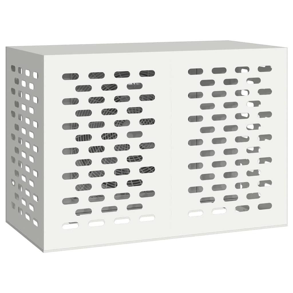 VidaXL Airconditioner hoes Wit 100 x 50 x 70 cm Staal