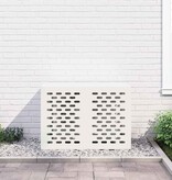 VidaXL Airconditioner hoes Wit 100 x 50 x 70 cm Staal