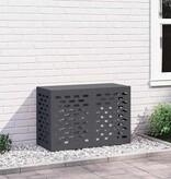 VidaXL Airconditioner hoes Antraciet 90 x 40 x 60 cm Staal