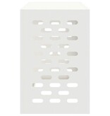 VidaXL Airconditioner hoes Wit 90 x 40 x 60 cm Staal