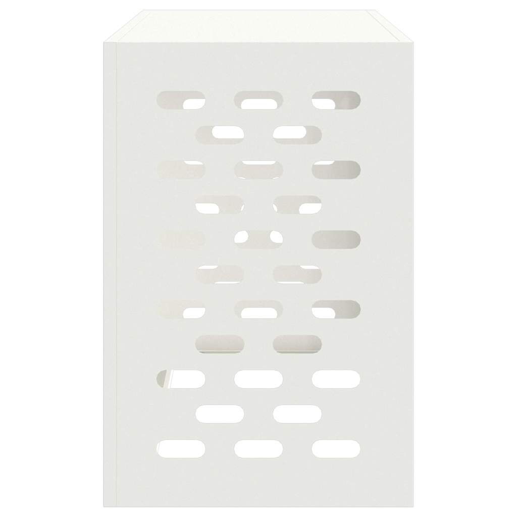 VidaXL Airconditioner hoes Wit 90 x 40 x 60 cm Staal