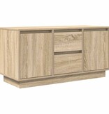VidaXL Tv-meubel met LED-verlichting 100x41x50 cm sonoma eikenkleurig