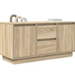 VidaXL Tv-meubel met LED-verlichting 100x41x50 cm sonoma eikenkleurig