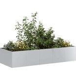 VidaXL Plantenbak 200x80x40 cm gegalvaniseerd staal