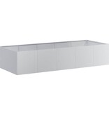 VidaXL Plantenbak 200x80x40 cm gegalvaniseerd staal