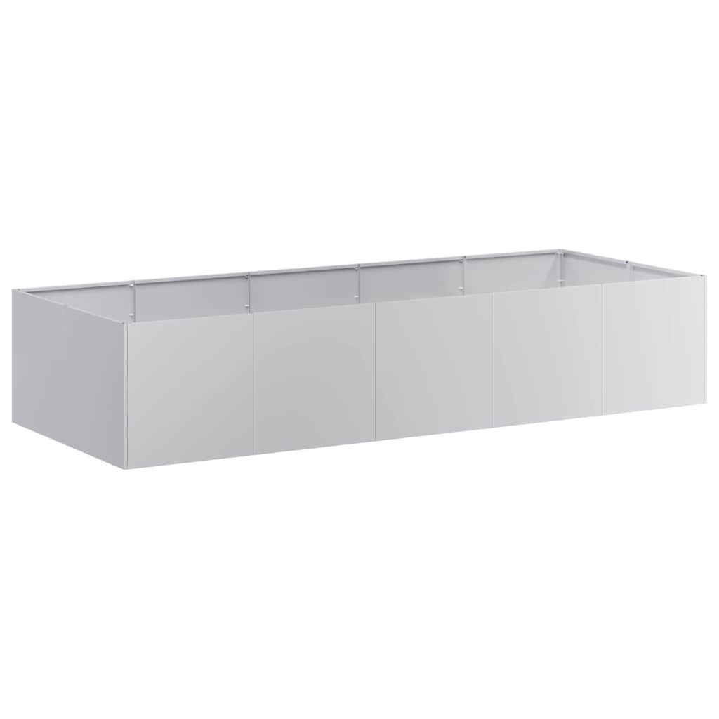 VidaXL Plantenbak 200x80x40 cm gegalvaniseerd staal