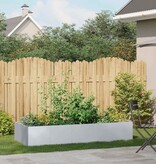 VidaXL Plantenbak 200x80x40 cm gegalvaniseerd staal