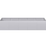VidaXL Plantenbak 200x80x40 cm gegalvaniseerd staal