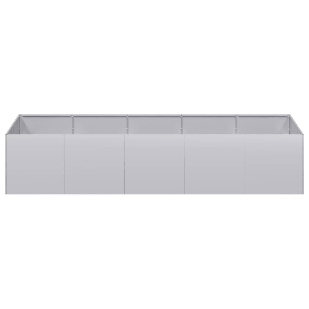 VidaXL Plantenbak 200x80x40 cm gegalvaniseerd staal