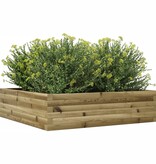 VidaXL Plantenbak 90x90x23 cm geïmpregneerd grenenhout