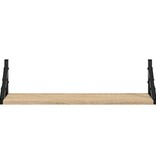 VidaXL Wandschappen 2 st 60x15x15,5 cm sonoma eikenkleurig