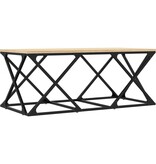 VidaXL Salontafel 100x49x40 cm bewerkt hout sonoma eikenkleurig