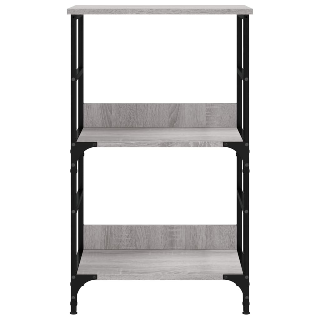 VidaXL Boekenrek 50x33x82 cm bewerkt hout grijs sonoma eikenkleurig