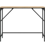 VidaXL Wandtafel 100x32x75 cm bewerkt hout sonoma eikenkleurig