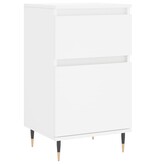 VidaXL Dressoir 40x35x70 cm bewerkt hout wit