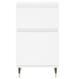 VidaXL Dressoir 40x35x70 cm bewerkt hout wit