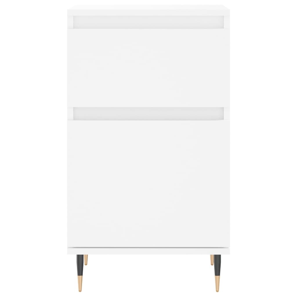 VidaXL Dressoir 40x35x70 cm bewerkt hout wit