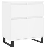 VidaXL Dressoir 60x35x70 cm bewerkt hout wit