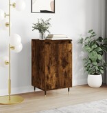 VidaXL Dressoir 40x35x70 cm bewerkt hout gerookt eikenkleurig